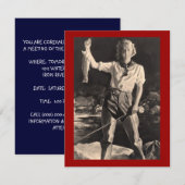 INVITATION LES FEMMES DE FEMME PILOTENT L'INVITATION DE CLUB (Devant / Derrière)