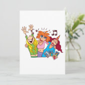 Invitation Les femmes qui font la fête (Debout devant)