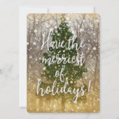 Invitation Les Fêtes les plus joyeuses (Devant)