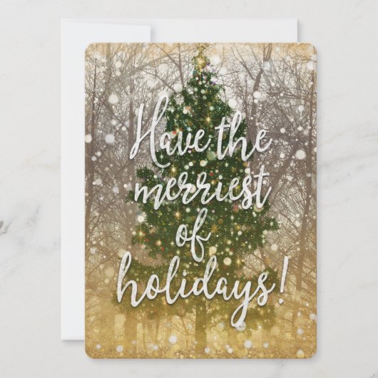 Invitation Les Fêtes les plus joyeuses (Devant)