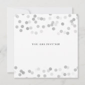 Invitation Les feux de la Parties scintillant Wedding shower  (Dos)