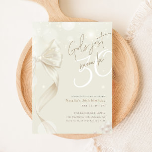Invitation Les Filles Coquettes de Bow Veulent Seulement Avoi