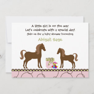 Invitation Les Filles de Trendy Horse