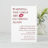 Invitation LES FILLES REPRENNENT LA Saint-Galentin (Debout devant)