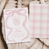 Invitation Les Filles Roses Veulent Tout Simplement Être Une 