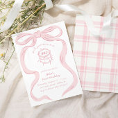 Invitation Les Filles Roses Veulent Tout Simplement Être Une 