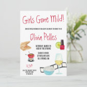 Invitation Les Filles Sont Allées À L'Âme ! Soirée Amusante À (Debout devant)