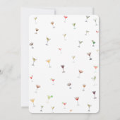 Invitation Les filles sont allées douches nuptiales (Dos)