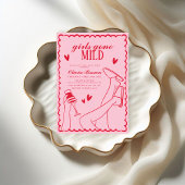 Invitation Les filles sont parties à la Fête des mariées de s