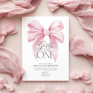 Invitation Les filles veulent juste être UNE Fête d'anniversa