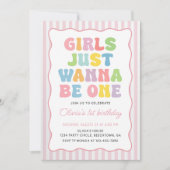 Invitation Les Filles Veulent Tout Simplement Être Un Anniver (Devant)