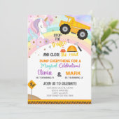 Invitation Les frères et soeurs licorne et l'invitation d'ann (Debout devant)