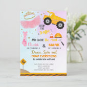 Invitation Les frères et soeurs tutu et l'invitation d'annive (Debout devant)