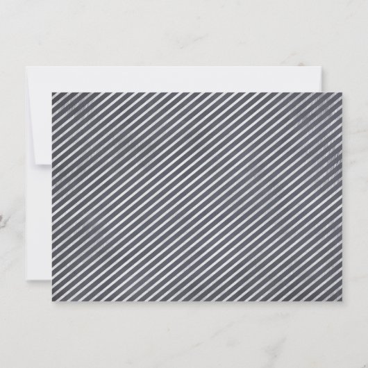 Invitation Les Garçons Chalkboard Monkey 1er Anniversaire Inv (Dos)