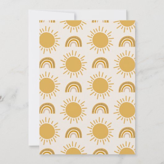 Invitation Les Garçons Modernes Premier Voyage Autour Du Sole (Dos)