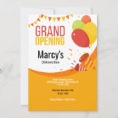 Invitation Les grands ballons d'ouverture (Devant)