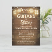 Invitation Les guitares ou le genre de parties scintillantes (Debout devant)