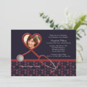 Invitation Les infirmières ont l'invitation d'obtention du (Debout devant)