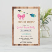 Invitation Les lignes ou les flèches du sexe révèlent l'invit (Debout devant)