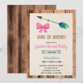 Invitation Les lignes ou les flèches du sexe révèlent l'invit (Devant / Derrière)