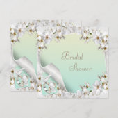 Invitation Les lis, les colombes et les alliances monnayent (Devant / Derrière)