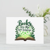 Invitation Les Livres Sont Mon Amour Langue Lecture Louvain B (Debout devant)