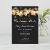 Invitation Les lumières des bokees de Noël (Debout devant)