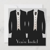 Invitation Les mariés (Devant)