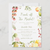 Invitation Les marqueurs de Fête des mariées du marché (Devant)