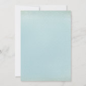 Invitation Les mignons animaux | BABY SHOWER (Dos)