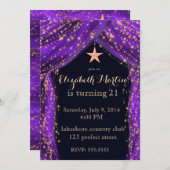 Invitation Les Nuits Arabes (Devant / Derrière)