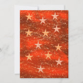 Invitation Les nuits arabes Orange (Dos)