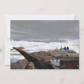Invitation Les Observateurs de Vagues (Devant)