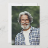 Invitation Les Oiseaux Bleus De La Marine Pour Toujours Dans  (Dos)