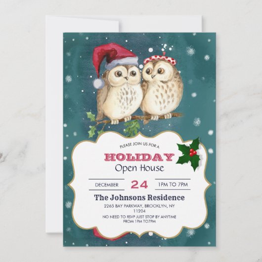 Invitation Les Owls (Devant)