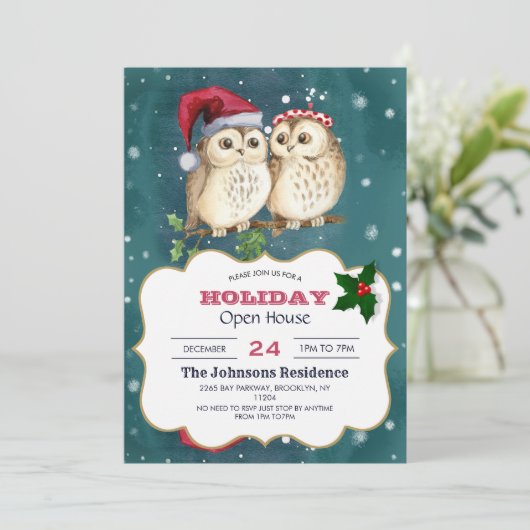 Invitation Les Owls (Debout devant)