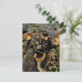 Invitation Les parapluies de Pierre-Auguste Renoir (1883) (Debout devant)