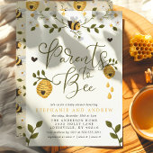 Invitation Les Parents À Être Honeycomb Bumblebee Baby shower
