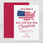 Invitation Les partisans républicains de Trump ont un Noël ro (Devant / Derrière)