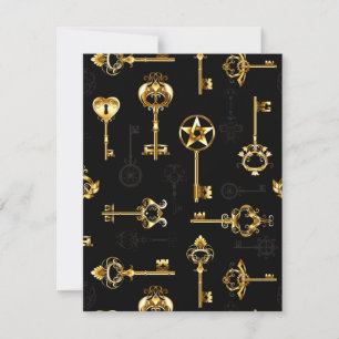 Invitation Les Patters de Seamless avec Golden Keys