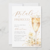 Invitation Les pétales et la Fête des mariées florale de Pros (Devant)