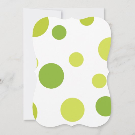 Invitation Les petits pois dans un Baby shower africain en Po (Dos)