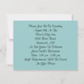 Invitation Les pinces masculines de main retirent (Dos)