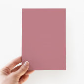 Invitation Les pivoines florales roses traversent le baptême