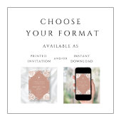 Invitation Les pivoines florales traversent la sainte communi