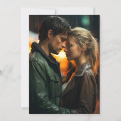 Invitation Les pivoines romantiques sombres Moody Sauvez la d (Dos)