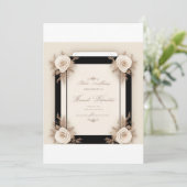 Invitation Les plus beaux moments de la vie (Debout devant)