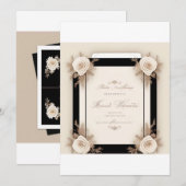 Invitation Les plus beaux moments de la vie (Devant / Derrière)