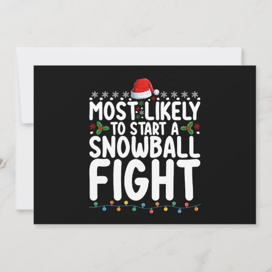 Invitation Les Plus Susceptibles De Commencer Un Combat De Sn (Devant)