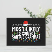 Invitation Les Plus Susceptibles De Corriger Père Noël Noël D (Debout devant)